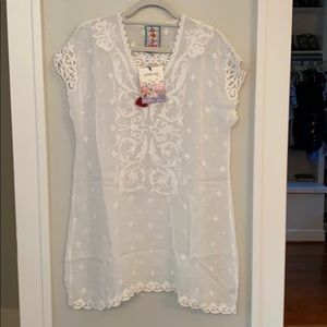 Johnny Was Dani Top Tunic M New NWT